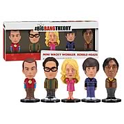 Big Bang Theory Mini Bobble Head Box Set, Not Mint